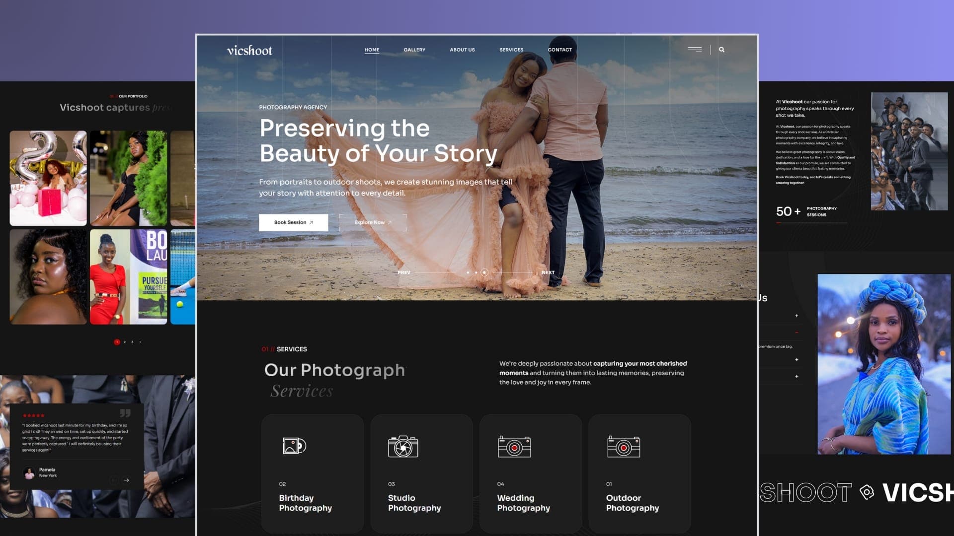 Vicshoot Photography Website – vicshoot.com